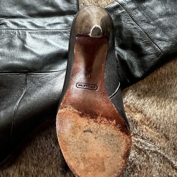 Coach Leather Tassle Boots - Picture 3 of 13